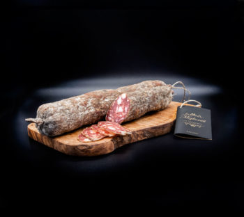 Salame With Lard Cubes